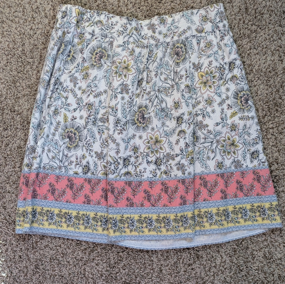 LOFT Linen skirt